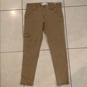 Abercrombie & Fitch super skinny cargo size 10